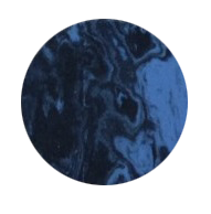 Foam blauw gevlamd